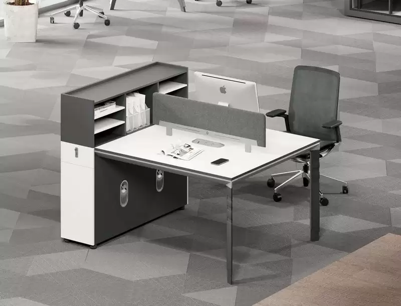 瓦特二人書架辦公桌