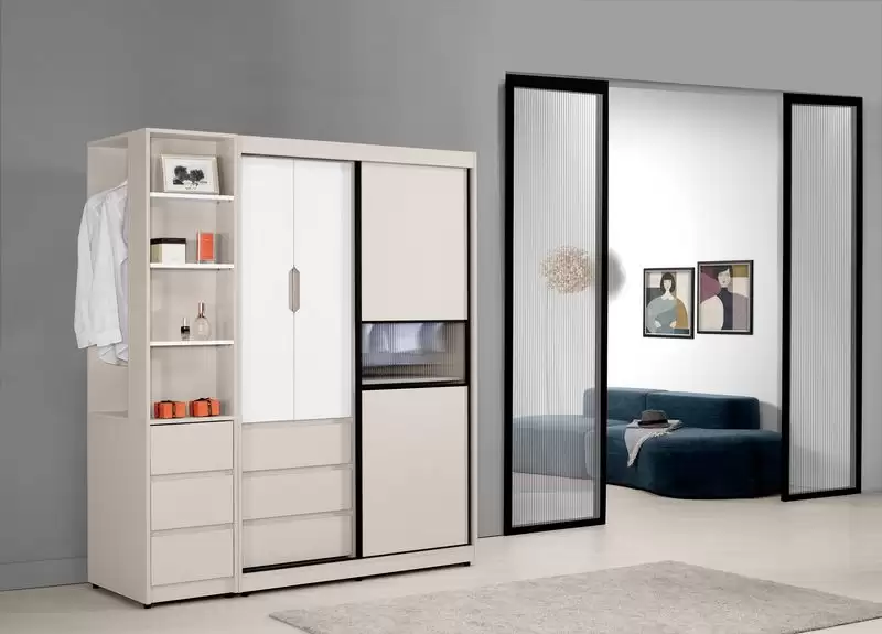 佩洛斯4尺單拉門衣櫃