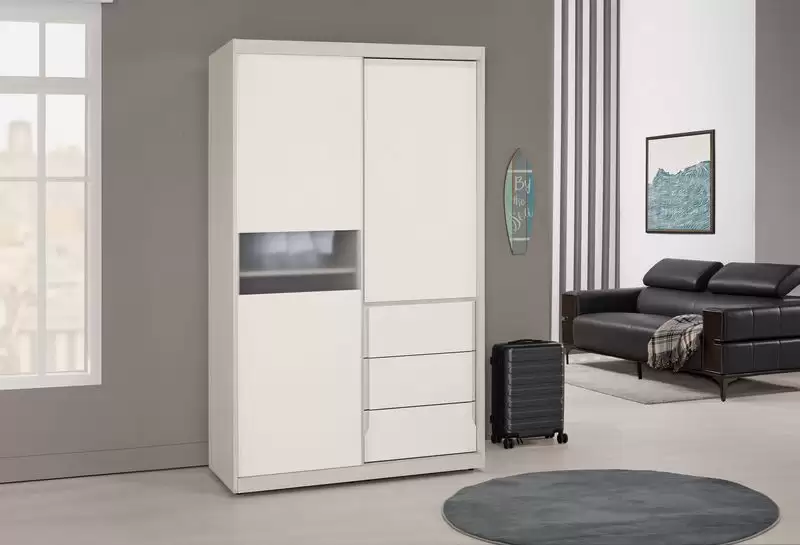 娜迪亞4尺拉門衣櫃