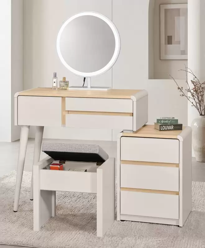 艾瑞爾2.7尺伸縮化妝台含椅