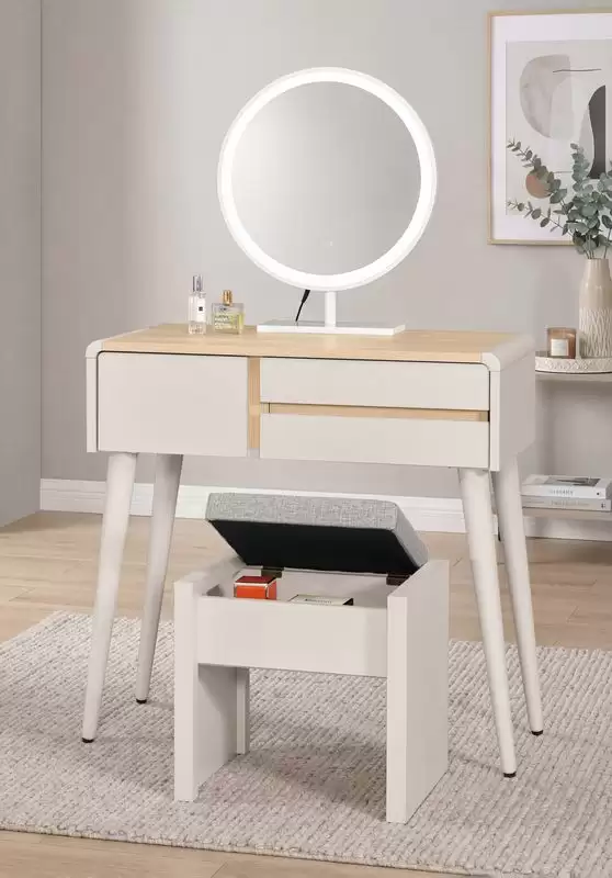 艾瑞爾2.7尺化妝台含椅