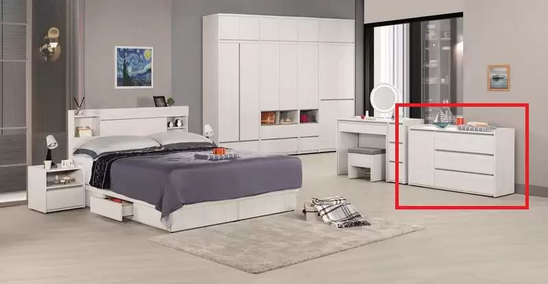 希斯洛4尺三斗櫃